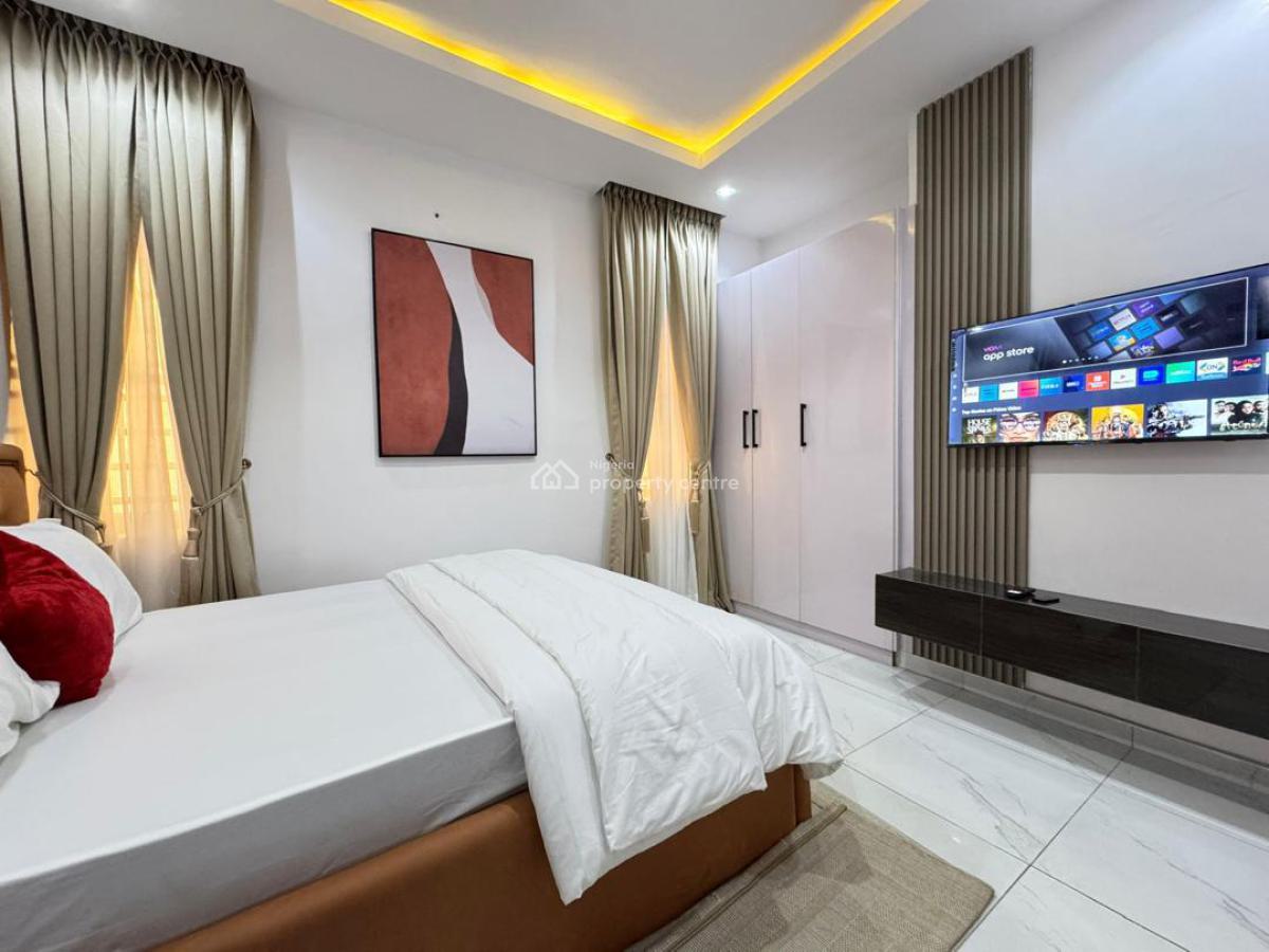 Luxury 4 Bedroom Apartment with Self Compound, Ikate, Lekki, Lagos, Flat / Apartment Short Let