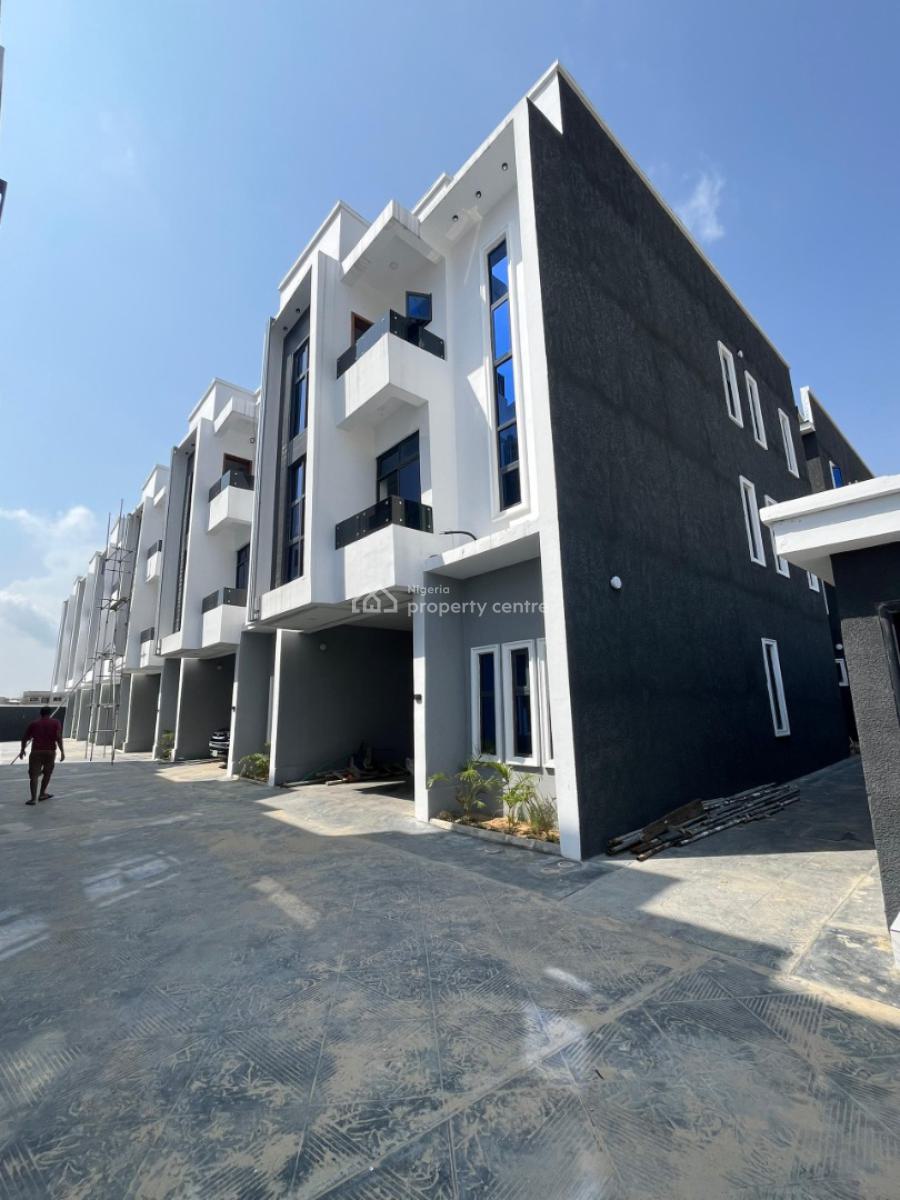 Standard 4 Bedroom Terrace Duplex, Ikate, Lekki, Lagos, Terraced Duplex for Rent