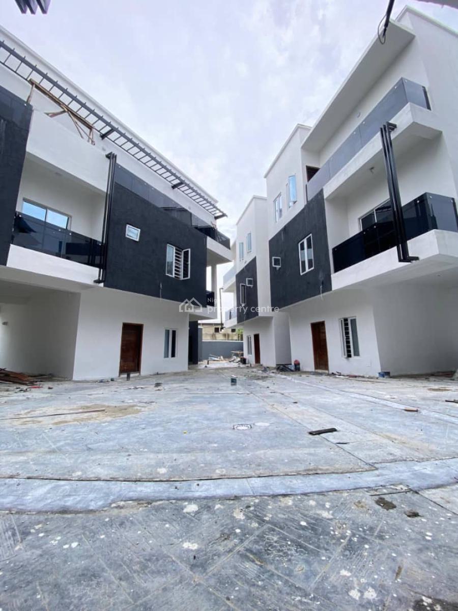 Bran New 3 Bedrooms Terrace Duplex /self Serviced, Ikota, Lekki, Lagos, Terraced Duplex for Sale