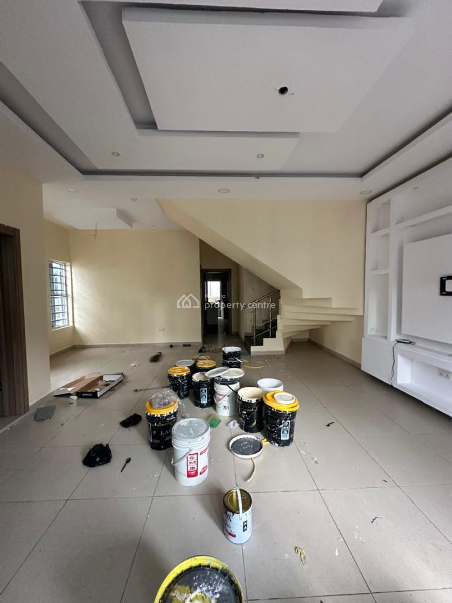 Well Maintained 4 Bedroom Semidetached Duplex with Bq, Chevron, Lekki, Lagos, Semi-detached Duplex for Rent
