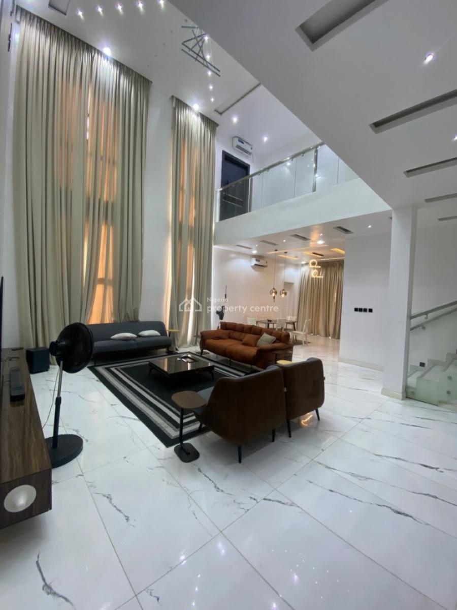 Elite/a Beautiful 5 Bedrooms Detached Duplex with a Private Pool, Orchid Road, Lekki Phase 2, Lekki, Lagos, Detached Duplex Short Let