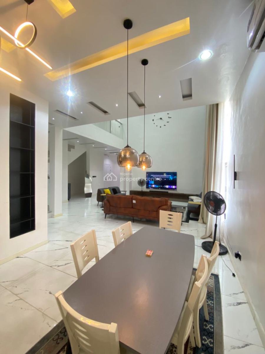 Elite/a Beautiful 5 Bedrooms Detached Duplex with a Private Pool, Orchid Road, Lekki Phase 2, Lekki, Lagos, Detached Duplex Short Let