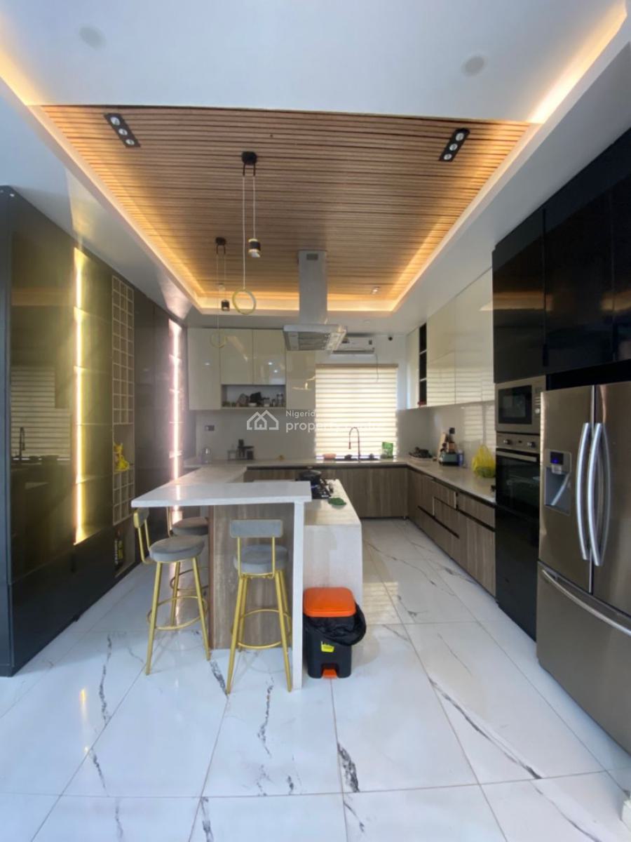 Elite/a Beautiful 5 Bedrooms Detached Duplex with a Private Pool, Orchid Road, Lekki Phase 2, Lekki, Lagos, Detached Duplex Short Let