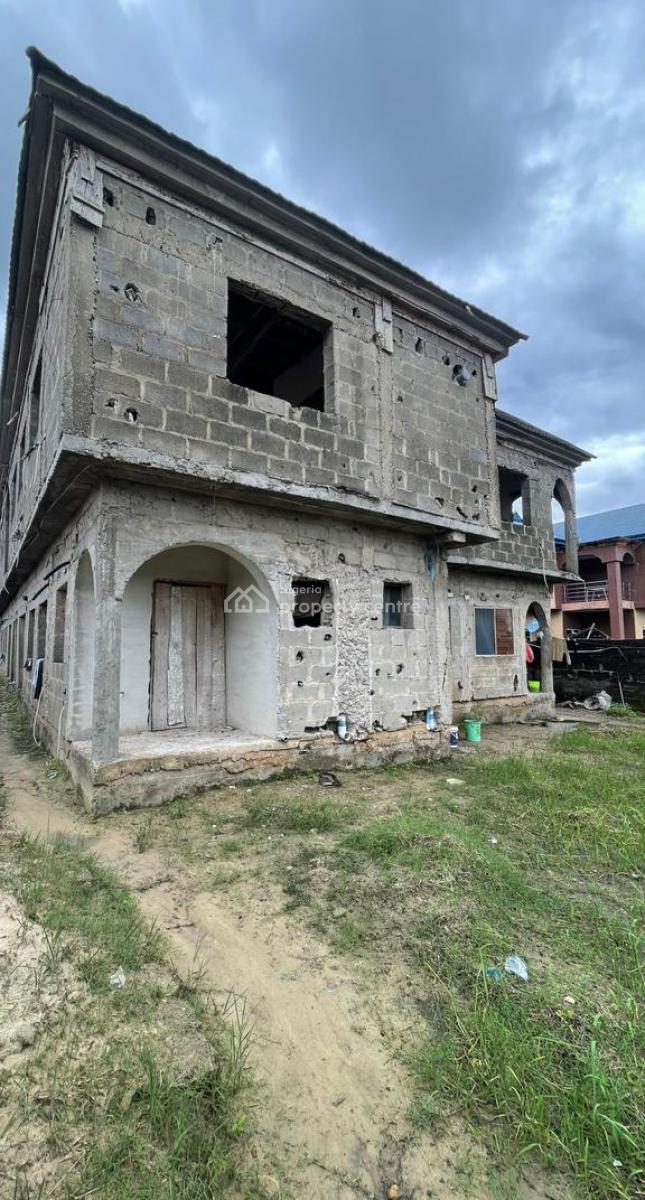 Exquisite 4 Units 3 Bedroom Carcass Blocks of Flat, Badore, Ajah, Lagos, House for Sale