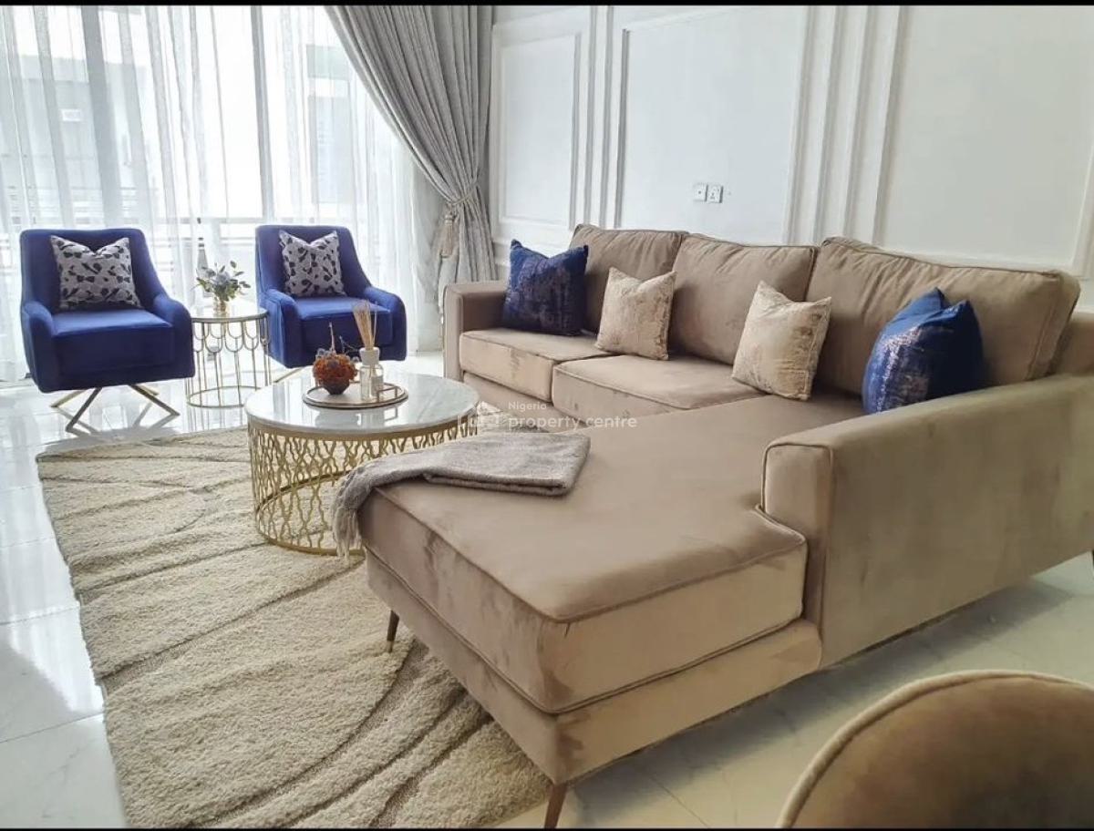 Luxury Furnished 2 Bedroom Flat All Room Ensuite, Agungi, Lekki, Lagos, Flat / Apartment for Rent