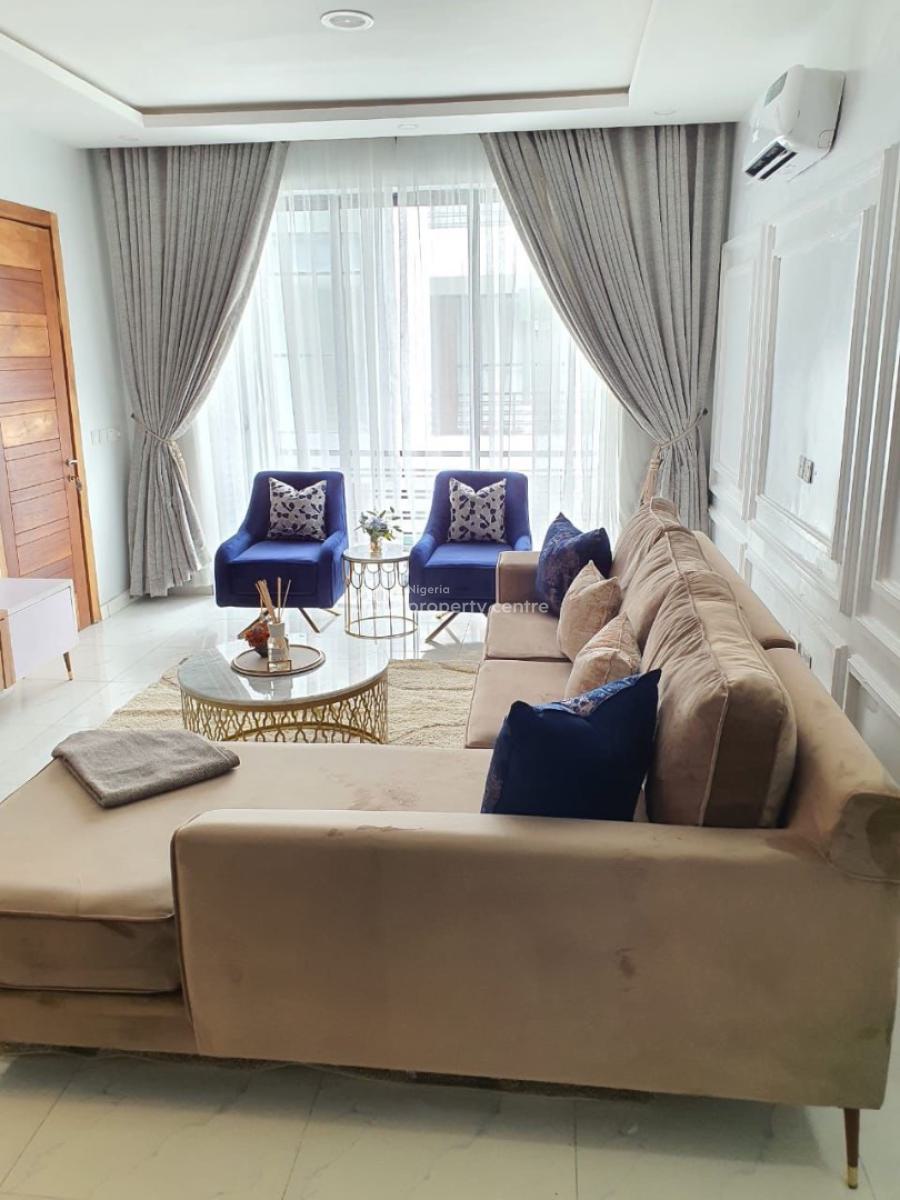 Luxury Furnished 2 Bedroom Flat All Room Ensuite, Agungi, Lekki, Lagos, Flat / Apartment for Rent