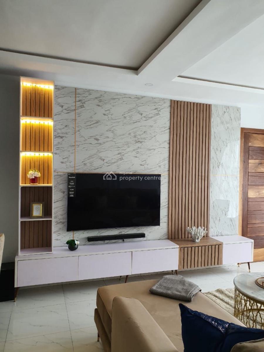 Luxury Furnished 2 Bedroom Flat All Room Ensuite, Agungi, Lekki, Lagos, Flat / Apartment for Rent