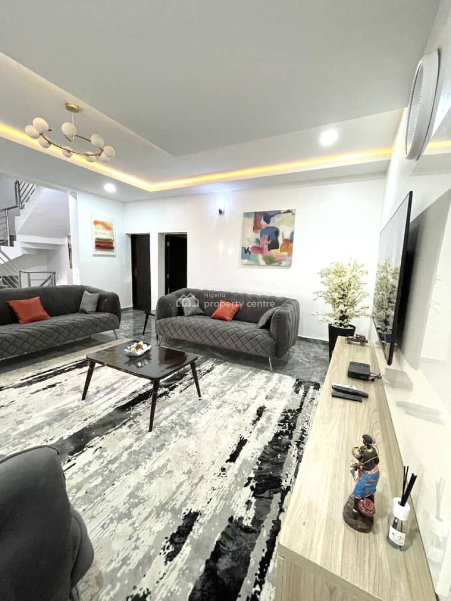 Fully Furnished 4 Bedroom, Wuye, Abuja, Terraced Duplex for Rent