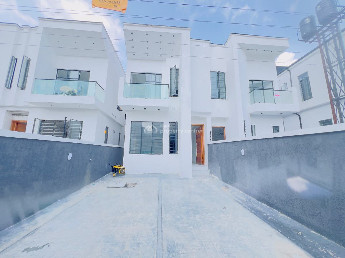 4 Bedroom Semi Detached Duplex with Bq, Ikota, Lekki, Lagos, Semi-detached Duplex for Sale
