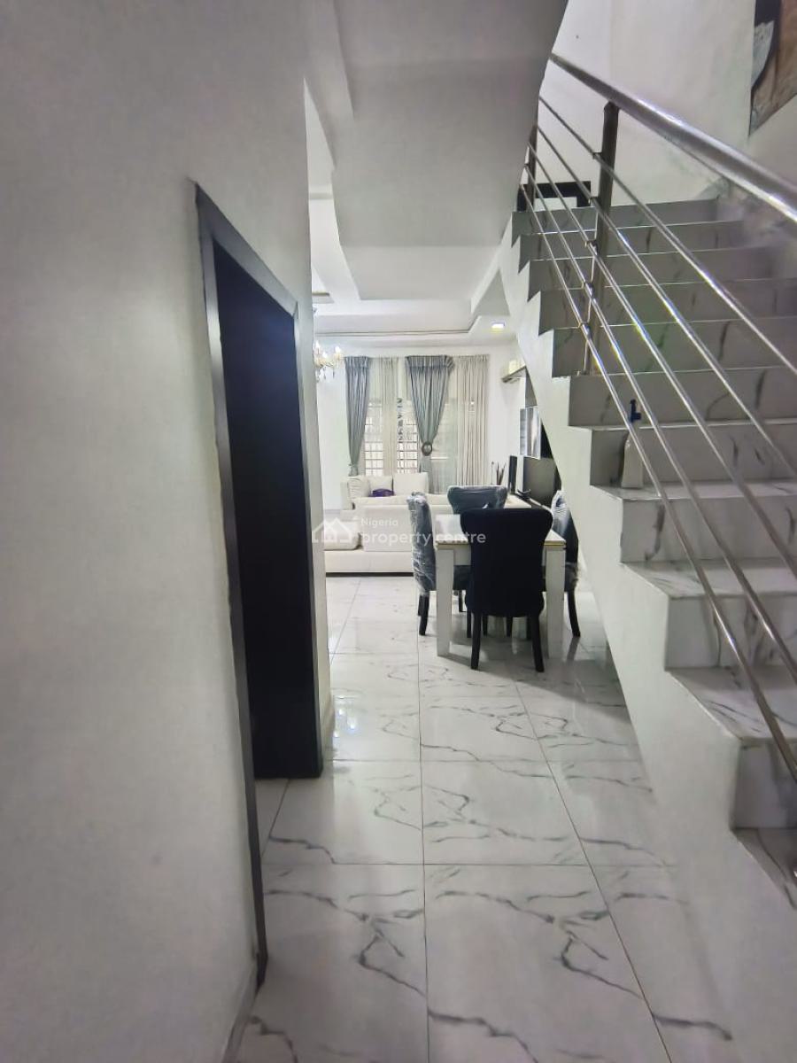 4 Bedroom Semi Detached Duplex with Bq, Osapa London, Lekki, Lagos, Semi-detached Duplex for Rent