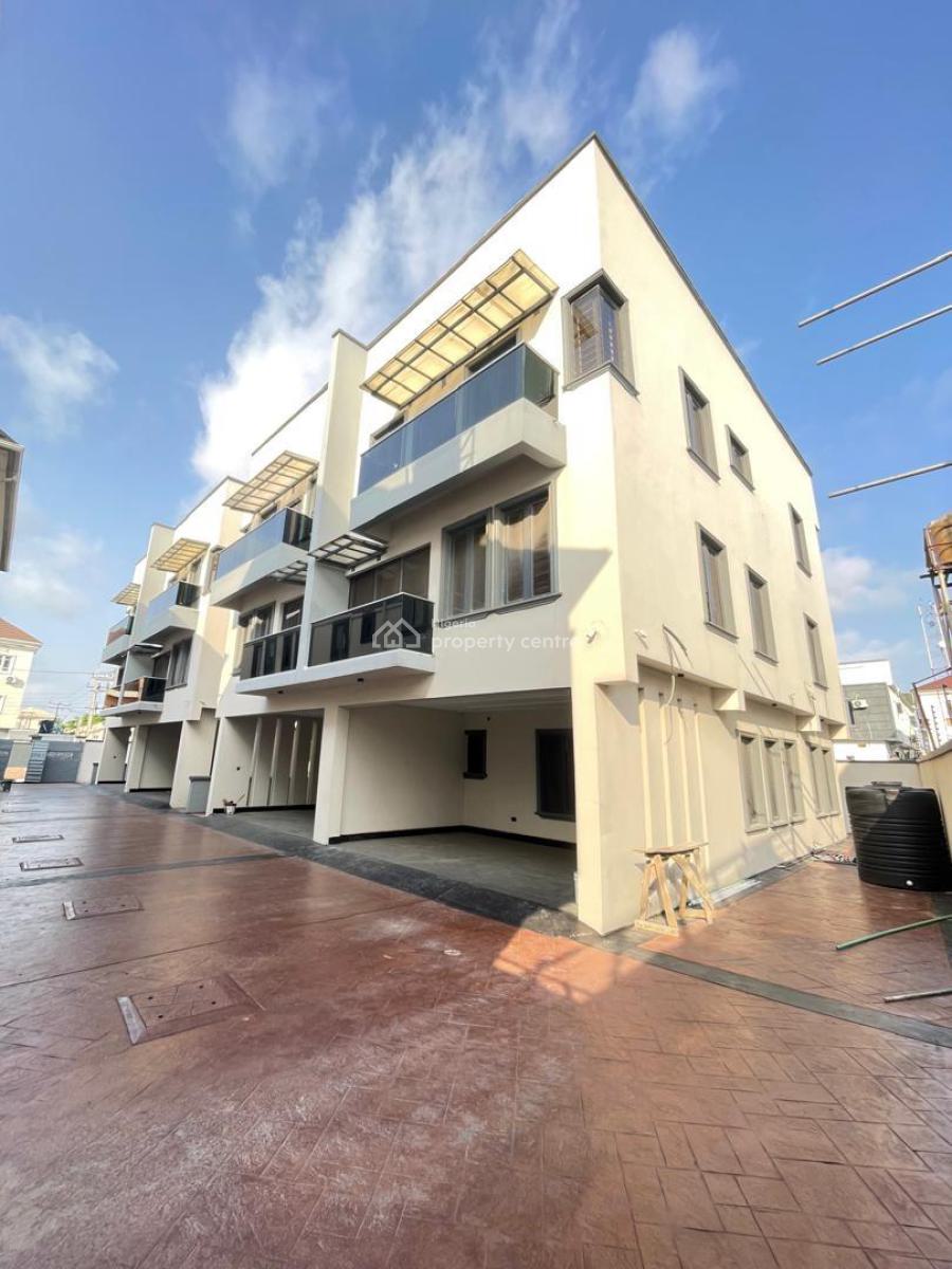 Brand New 4 Bedroom Semi Detached Terrace Duplex with 2 Rooms Bq, Ikate, Lekki, Lagos, Semi-detached Duplex for Sale