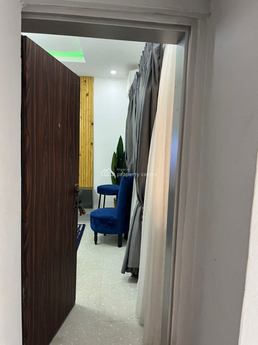 Fully Furnished and Service 1-bedroom Apartment, New Road, Alpha Beach, Chevron, Lekki, Lagos, Mini Flat (room and Parlour) for Rent