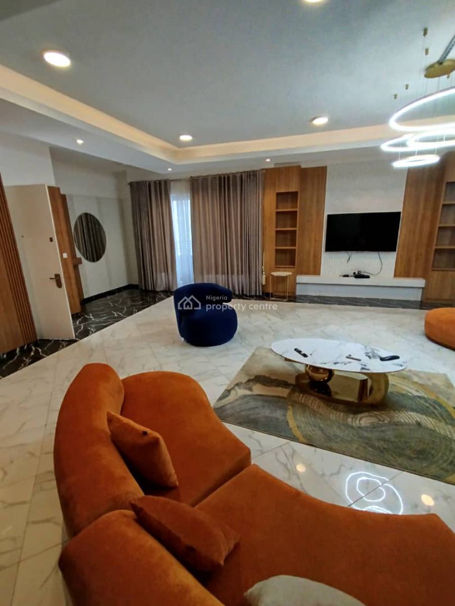 Massive Fully Furnished 3 Bedroom Flat on a Tarred Road with 24h Light, Mabushi, Abuja, Flat / Apartment for Rent