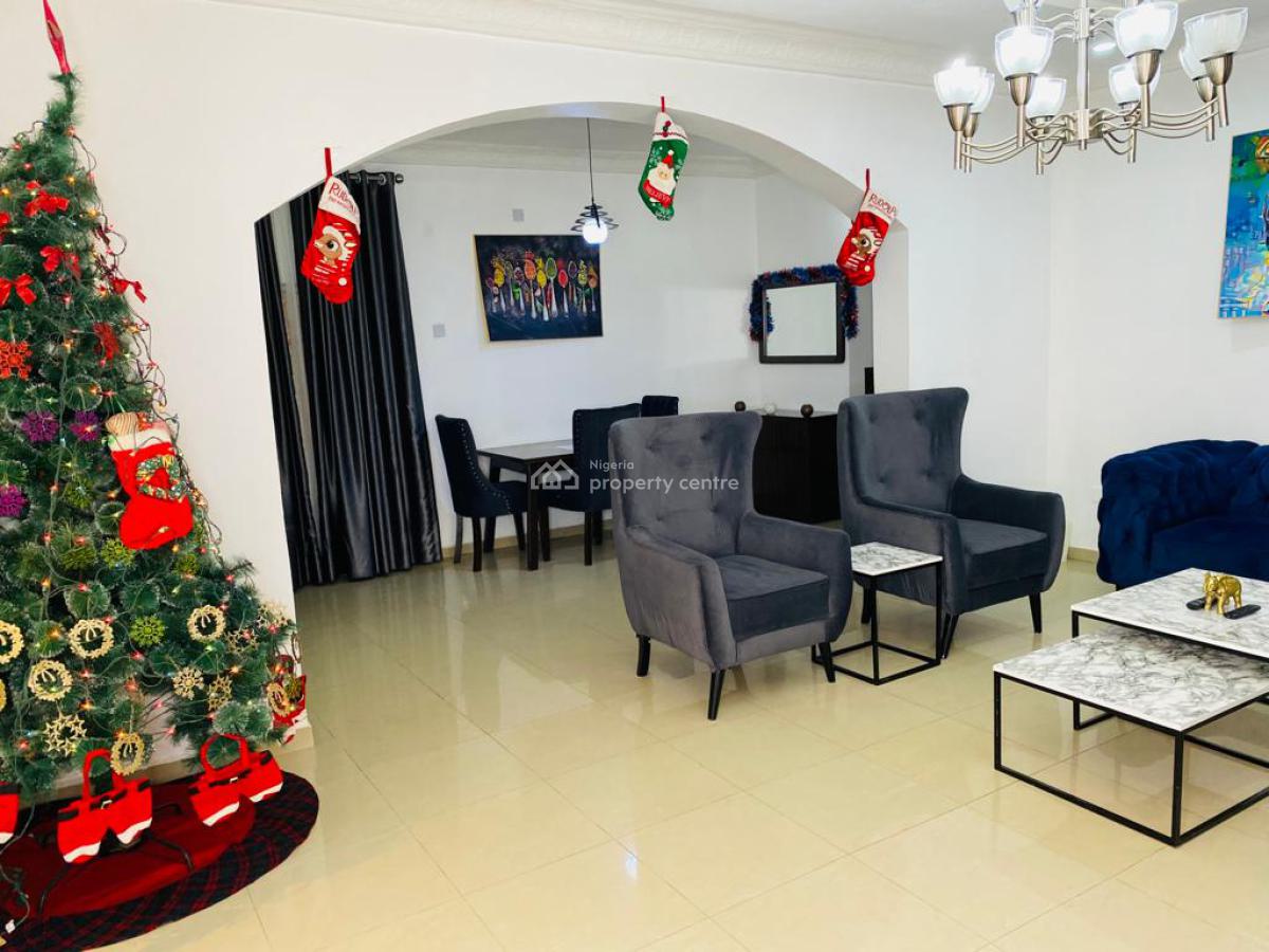 Fully Furnished 3 Bedroom Flat with 24h Solar Energy and Generator, Mabushi, Abuja, Flat / Apartment for Rent