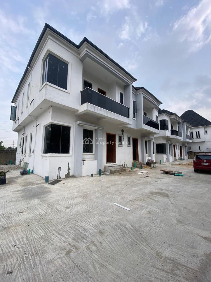 4 Bedroom Semi Detached Duplex with a Room Bq, Oral Estate, Lekki, Lagos, Semi-detached Duplex for Rent