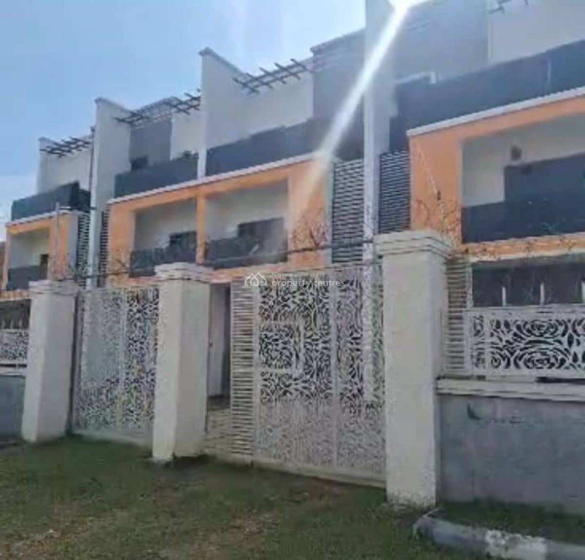 5 Bedroom Terrace Duplex (interior Carcass) with Bq, Life Camp, Abuja, Terraced Duplex for Sale