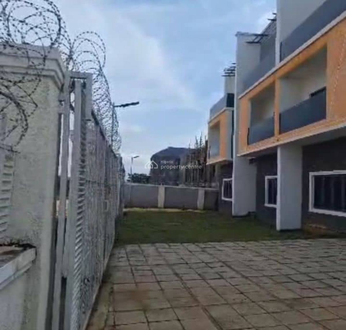 5 Bedroom Terrace Duplex (interior Carcass) with Bq, Life Camp, Abuja, Terraced Duplex for Sale