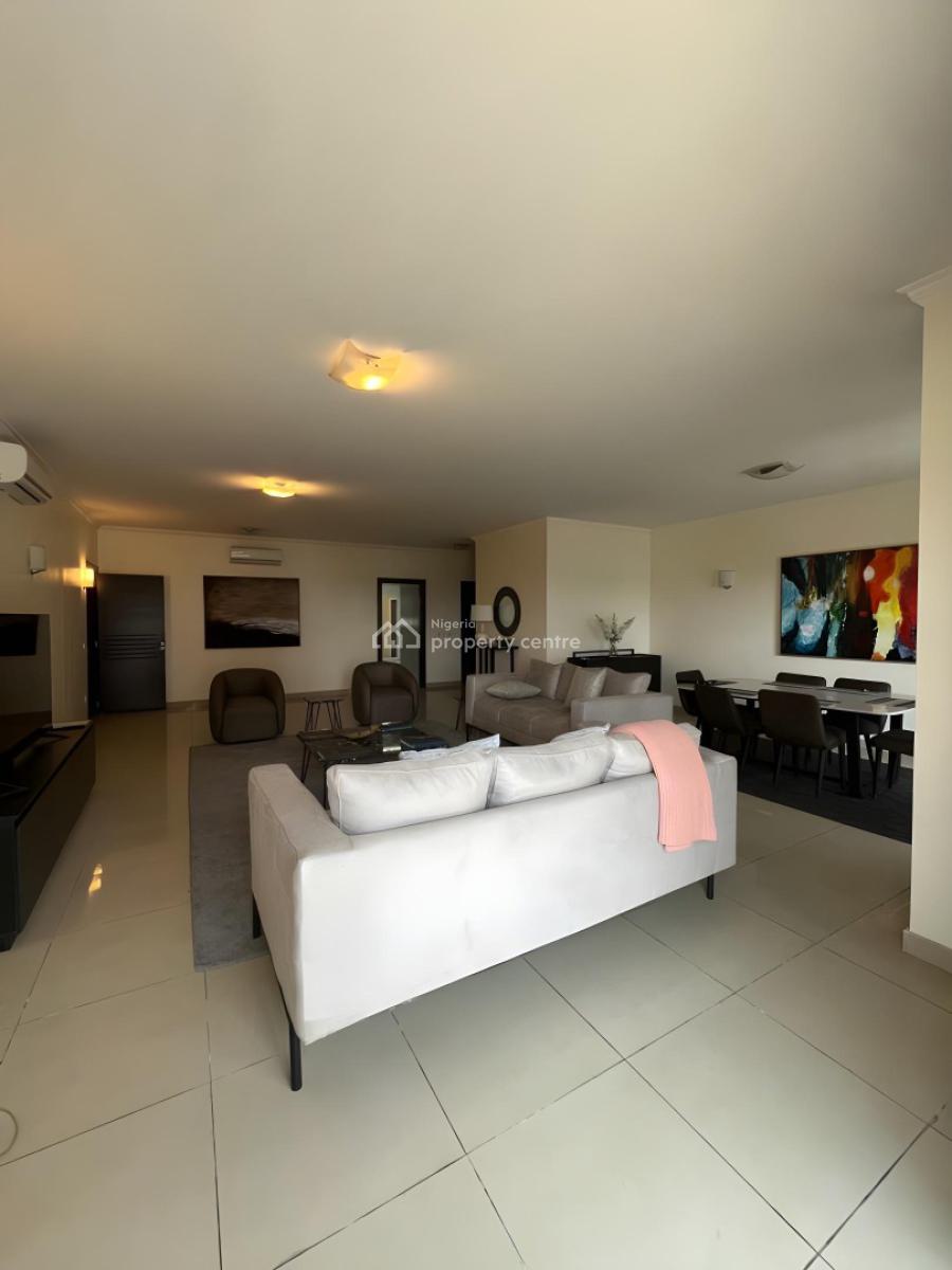 3 Bed Apartment (fully Furnished), Mason Apartment, Gerrard Road, Ikoyi, Lagos, Flat / Apartment Short Let