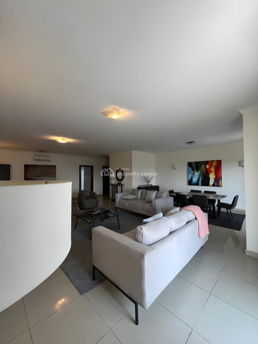 3 Bed Apartment (fully Furnished), Mason Apartment, Gerrard Road, Ikoyi, Lagos, Flat / Apartment Short Let