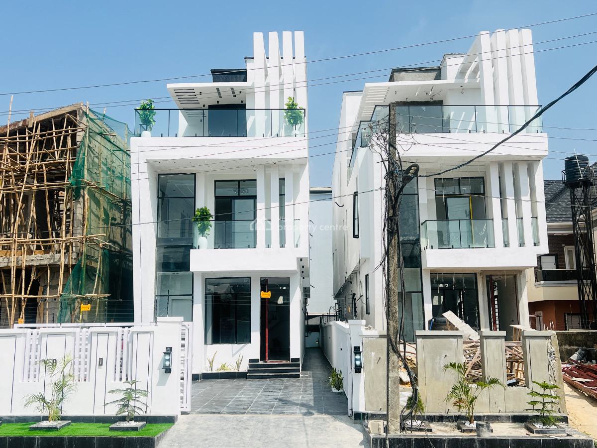 Premium 5 Bedroom Duplex with Penthouse, Oral Estate Facing The Express, Lekki, Lagos, Detached Duplex for Sale