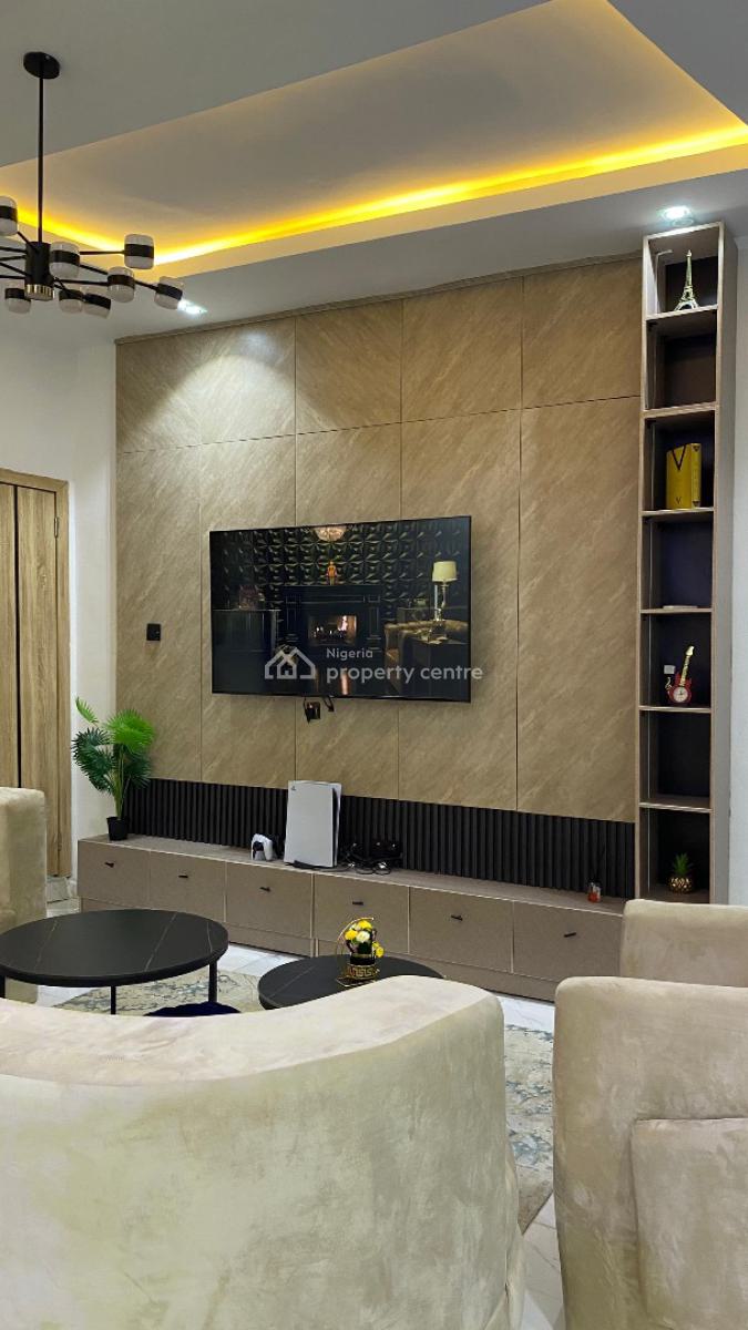 Cozy 4 Bedroom Duplex with Ps5, Lbs View Estate Opposite Lagos Business School, Ajah, Lagos, Terraced Duplex Short Let