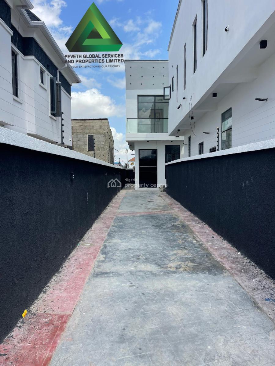 4 Bedroom Semi Detached Duplex with Bq, Ikota, Lekki, Lagos, Semi-detached Duplex for Sale
