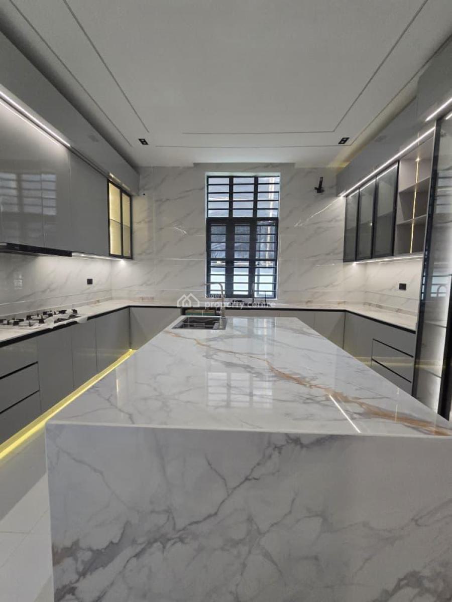 Magnificent 5 Bedroom Duplex with a Bq and a Pool, Chevron, Lekki, Lagos, House for Sale