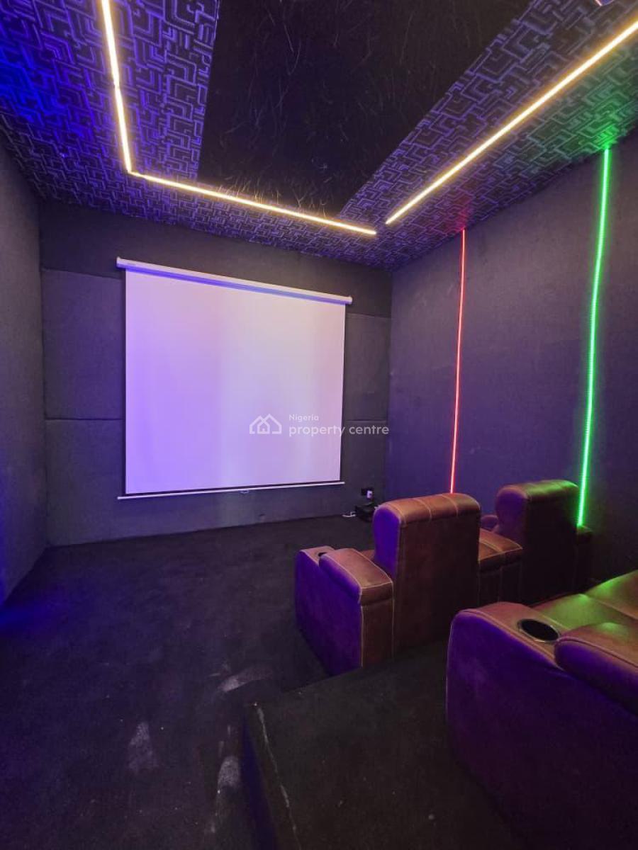 Amazing 5 Bedroom Duplex with a Pool, Bq, Cinema, Chevron, Lekki, Lagos, House for Sale