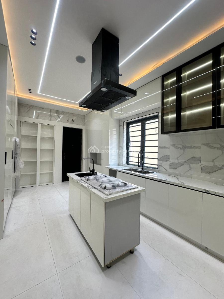 Luxurious 5 Bedroom Duplex with a Bq and a Pool, Chevron, Lekki, Lagos, House for Sale