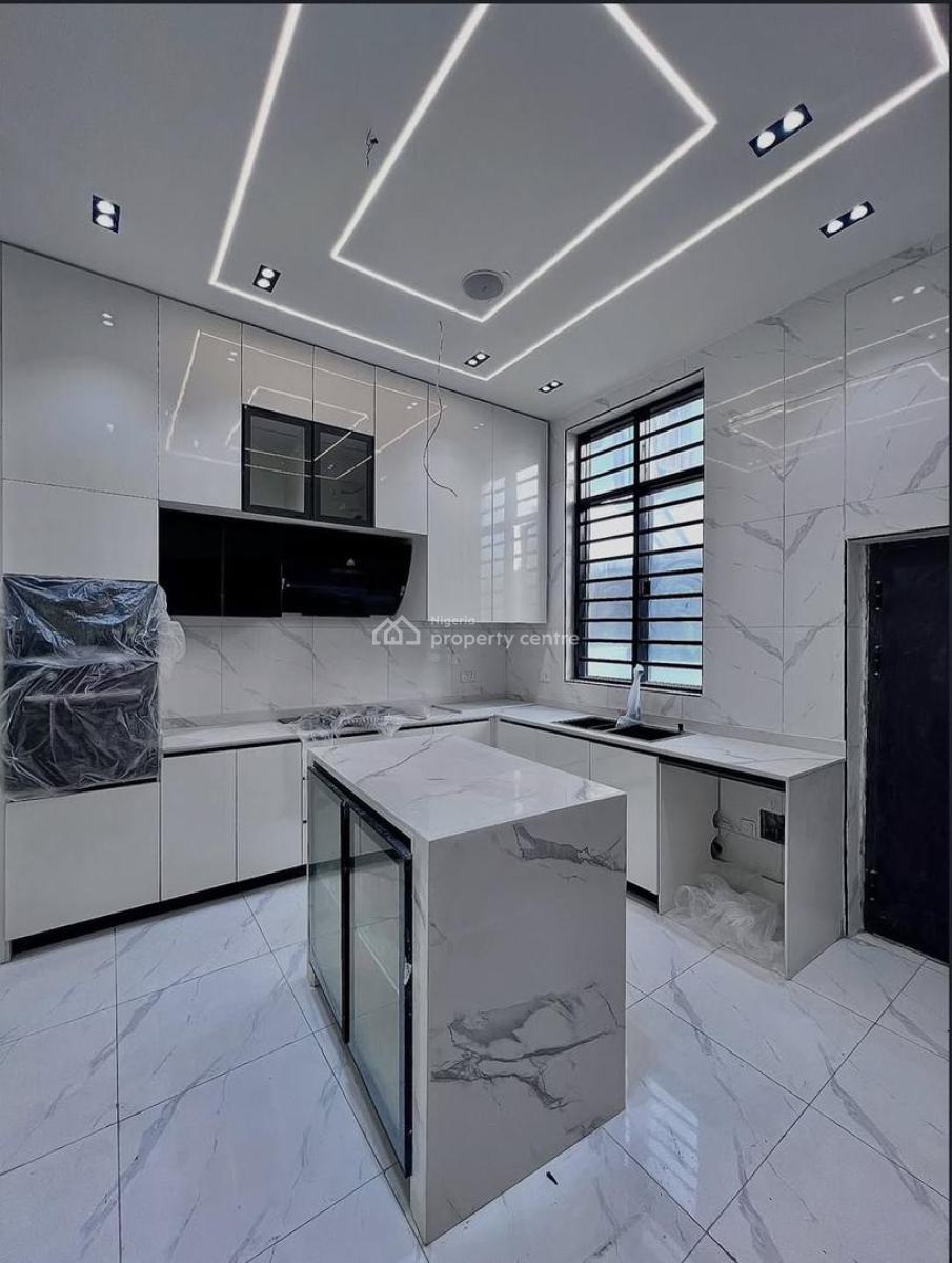 Elegantly Built & Luxurious 4-bedroom Terrace Duplex with Bq, Ikate, Lekki, Lagos, Terraced Duplex for Rent