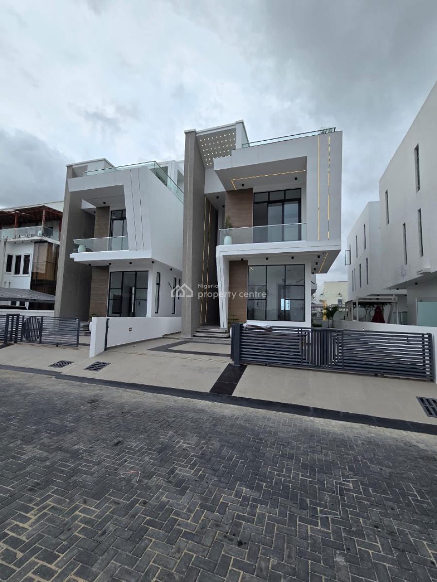 Gorgeous 5 Bedroom Duplex with a Bq, Osapa, Lekki, Lagos, House for Sale