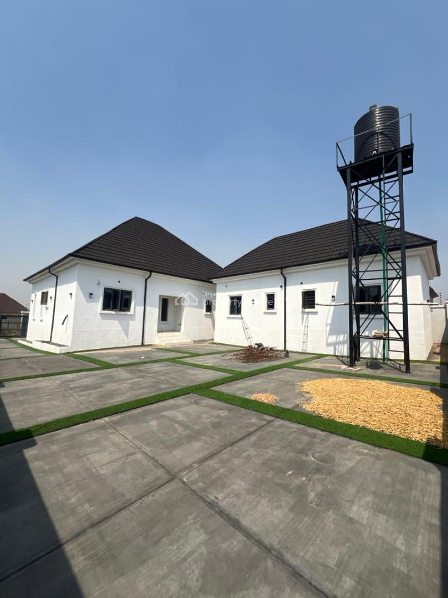 Excellent&upscale 3beds Detached+2units Studio Apart As Maids Quarters, Extension, Gwarinpa, Abuja, Detached Bungalow for Sale