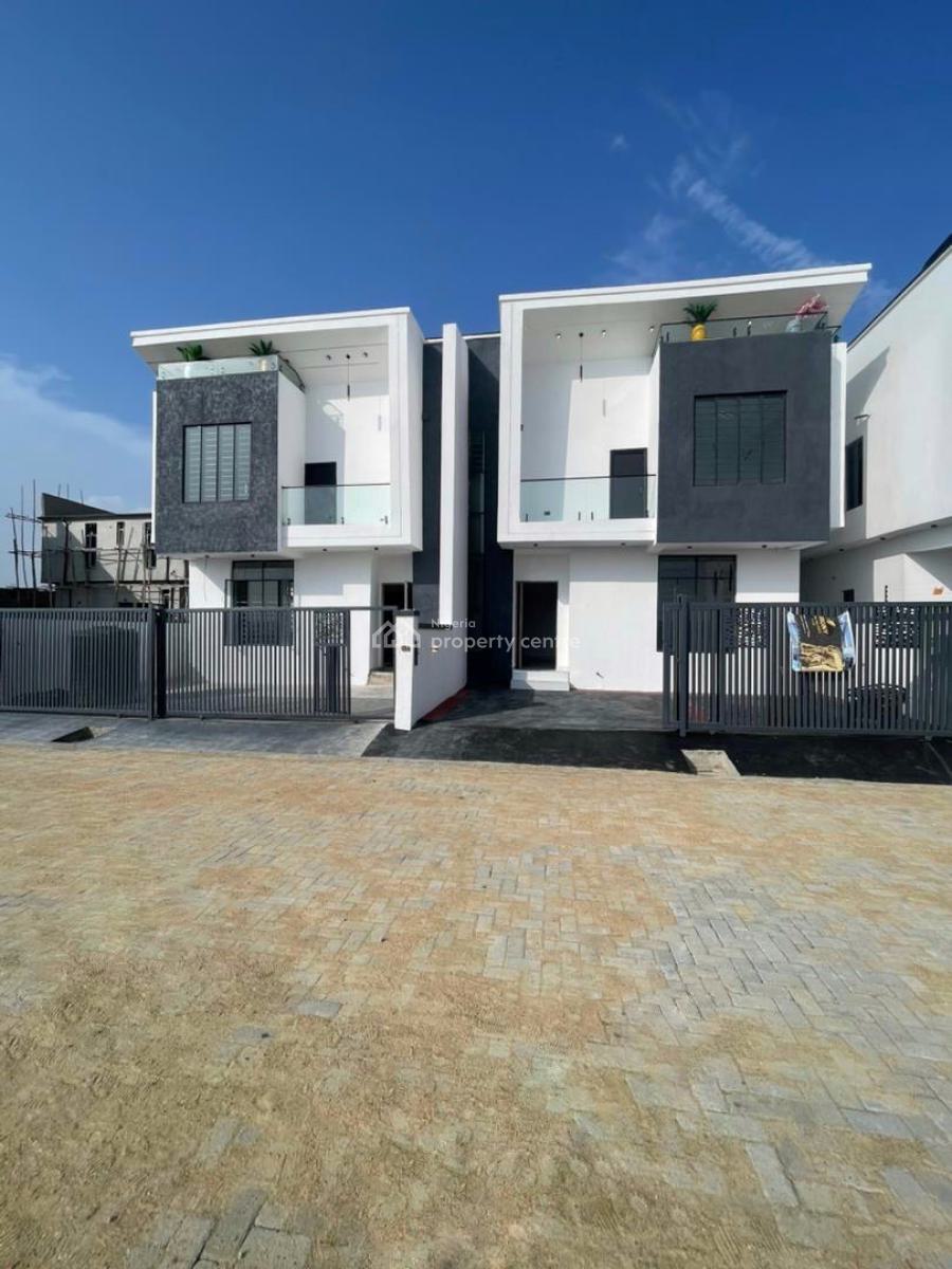 Contemporary 4 Bedroom Semi Detached Duplex with Excellent Facilities, Ajah, Lagos, Semi-detached Duplex for Sale