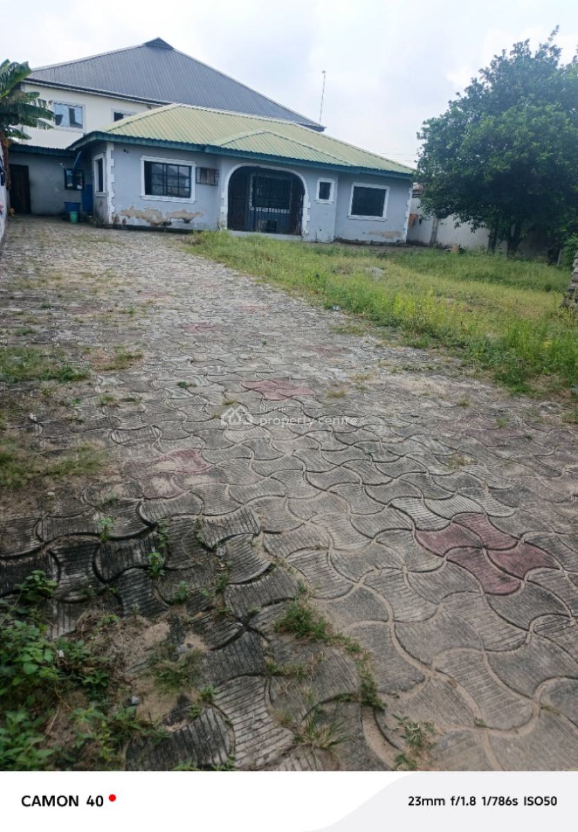 3 Bedroom Bungalow on a Full Plot, Badore, Ajah, Lagos, Detached Bungalow for Sale