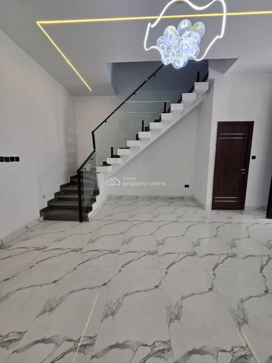 Exquisite 4 Bedroom Terrace Duplex with a Bq, Osapa, Lekki, Lagos, House for Sale