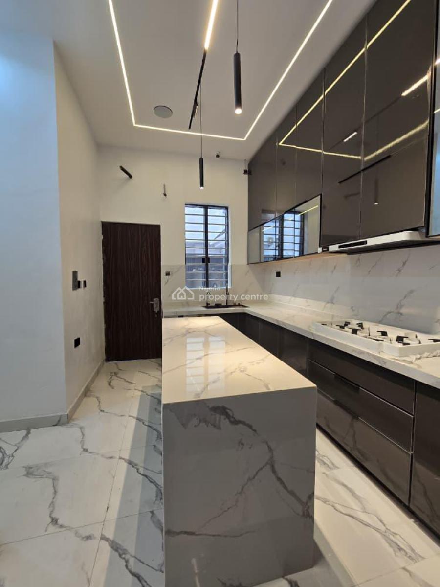 Exquisite 4 Bedroom Terrace Duplex with a Bq, Osapa, Lekki, Lagos, House for Sale