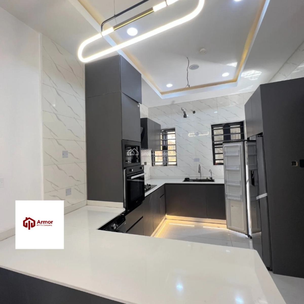 Fully Detached 4 Bedroom with Swimming Pool, Sangotedo, Ajah, Lagos, Detached Duplex for Sale