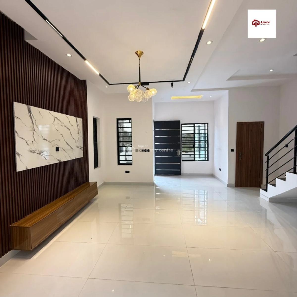 4 Bedroom Semi-detached Duplex, Sangotedo, Ajah, Lagos, Semi-detached Duplex for Sale