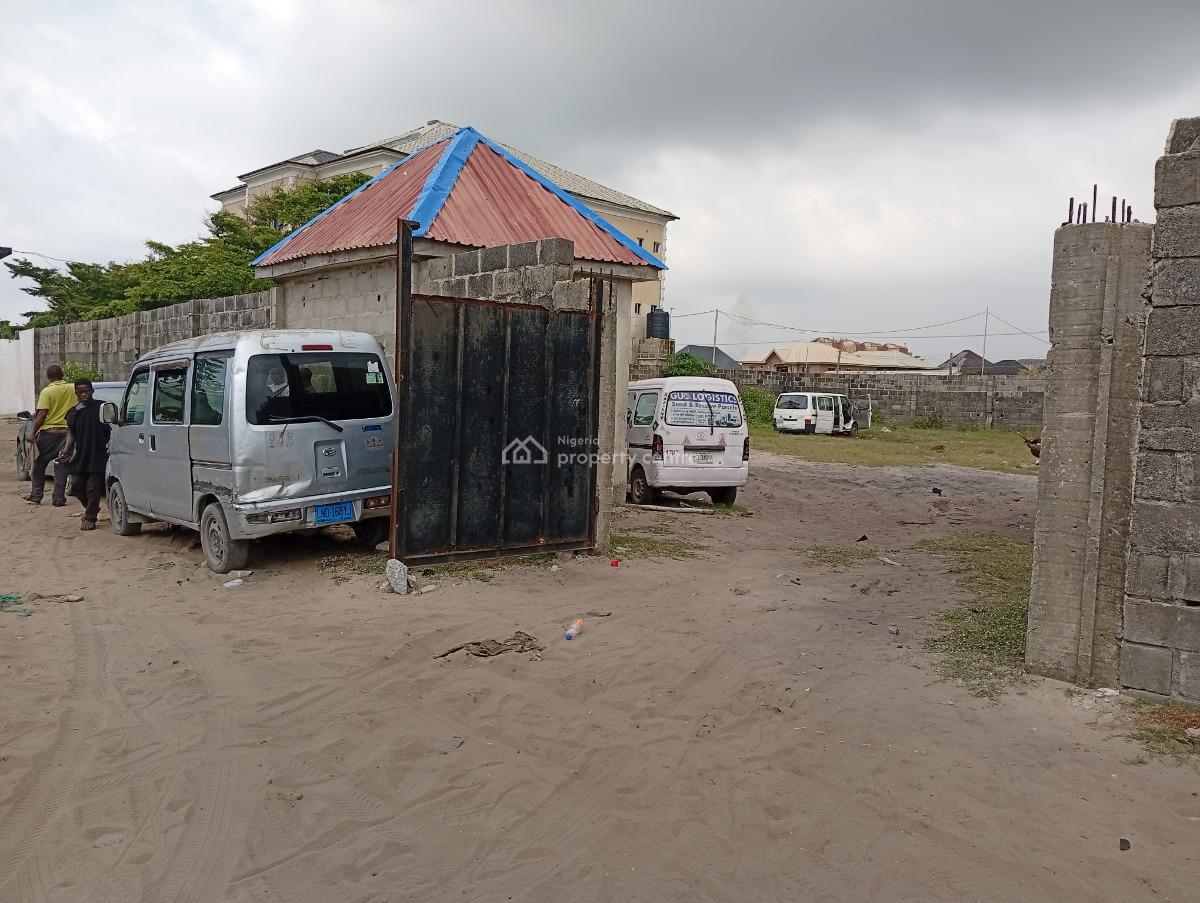 Fenced and Gated Bareland Measuring 1200sqm, Okun-ajah, Ajah, Lagos, Mixed-use Land for Sale
