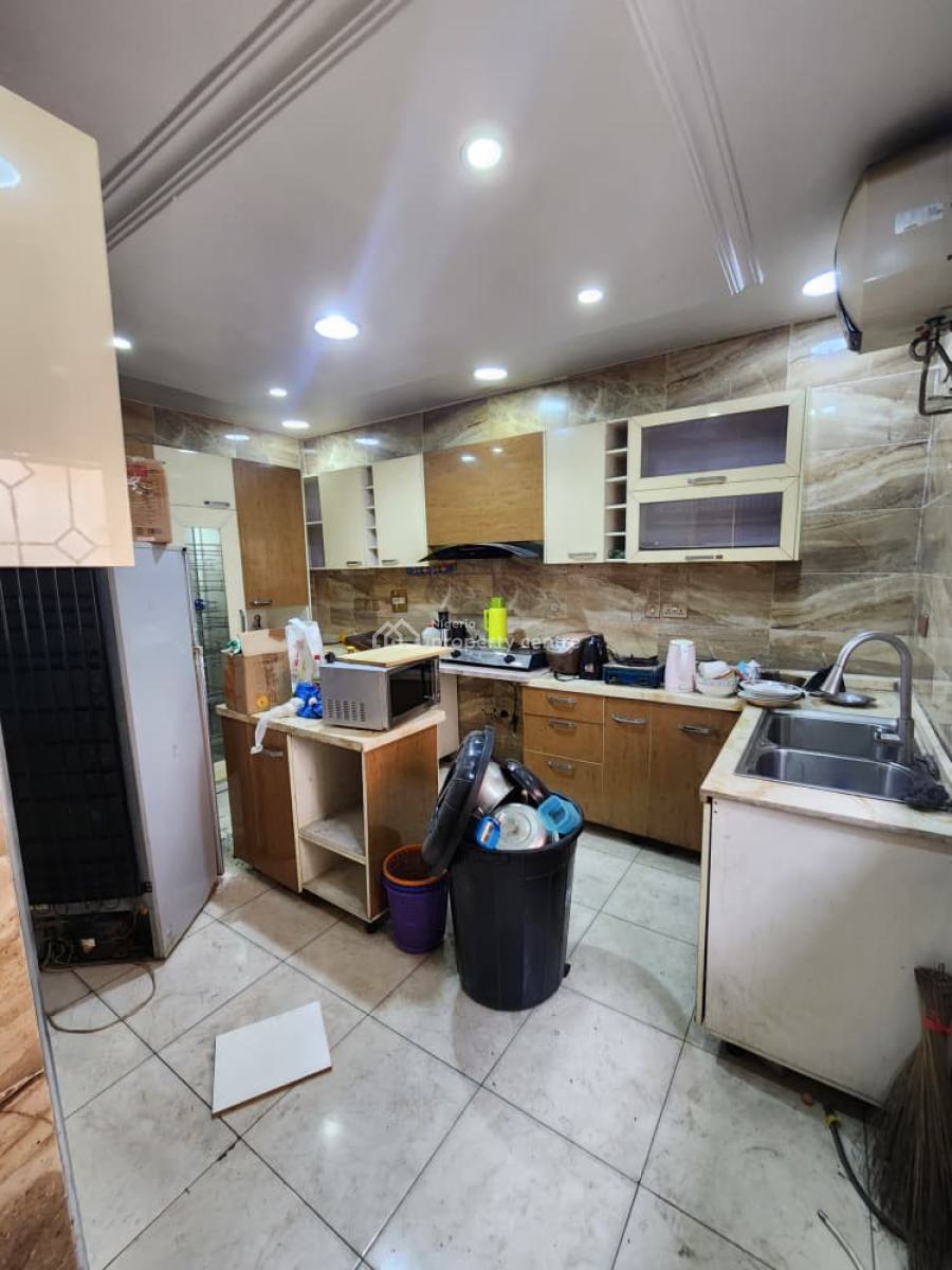 Well-finished 4-bedroom Terrace Duplex Equipped with Air Conditioners, Alpha Mutual Court Estate, Iponri, Surulere, Lagos, Terraced Duplex for Rent