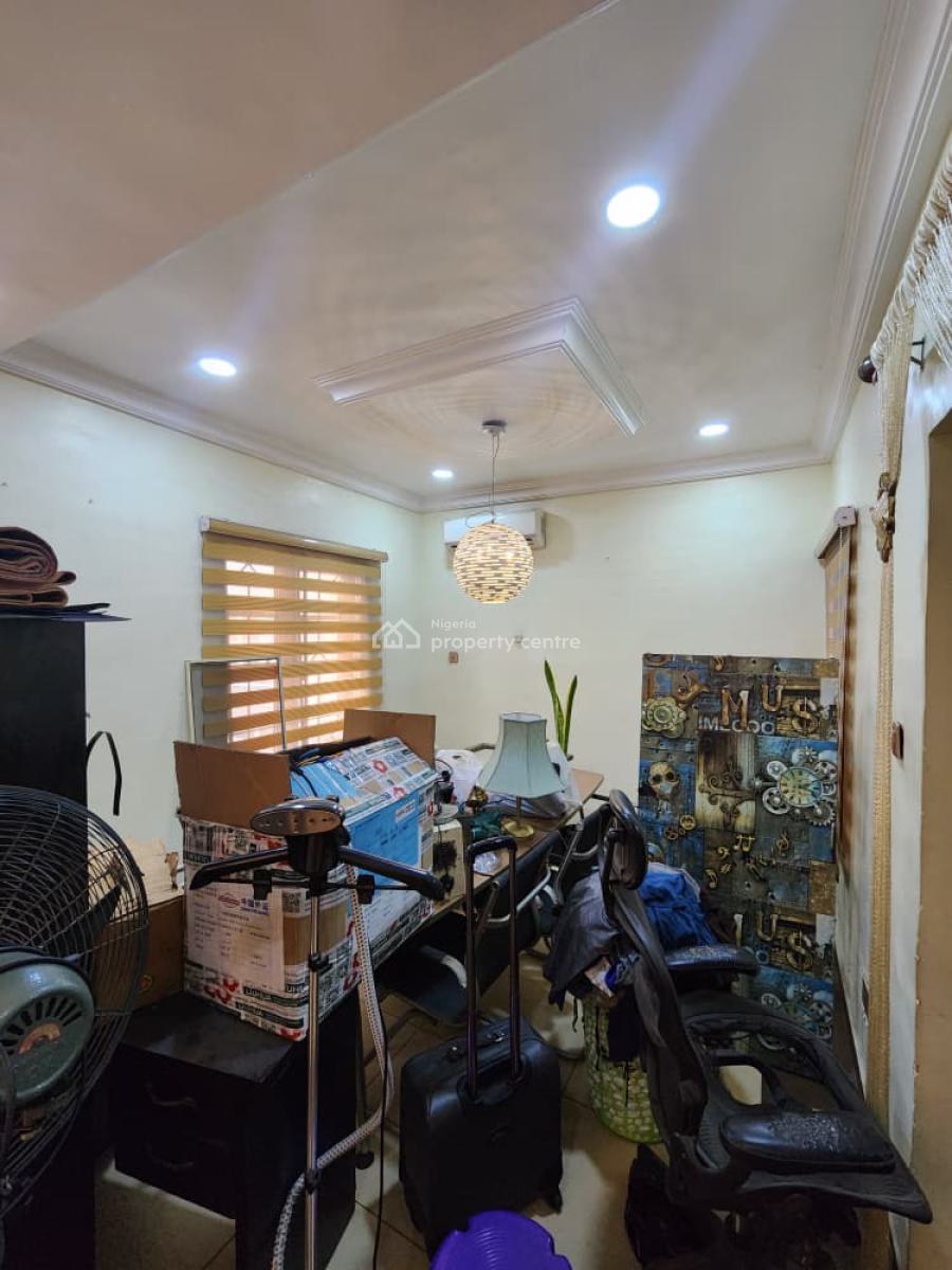Well-finished 4-bedroom Terrace Duplex Equipped with Air Conditioners, Alpha Mutual Court Estate, Iponri, Surulere, Lagos, Terraced Duplex for Rent