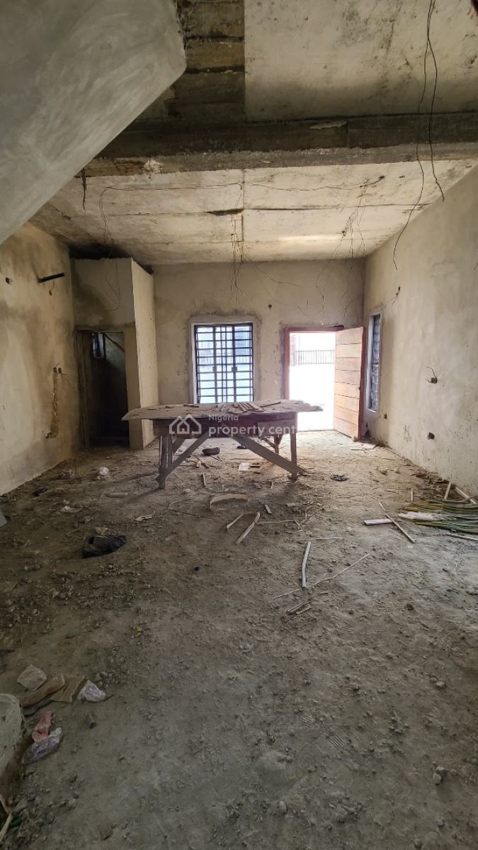 4-bedroom Carcass Fully Detached Duplex, Ikota, Lekki, Lagos, Detached Duplex for Sale