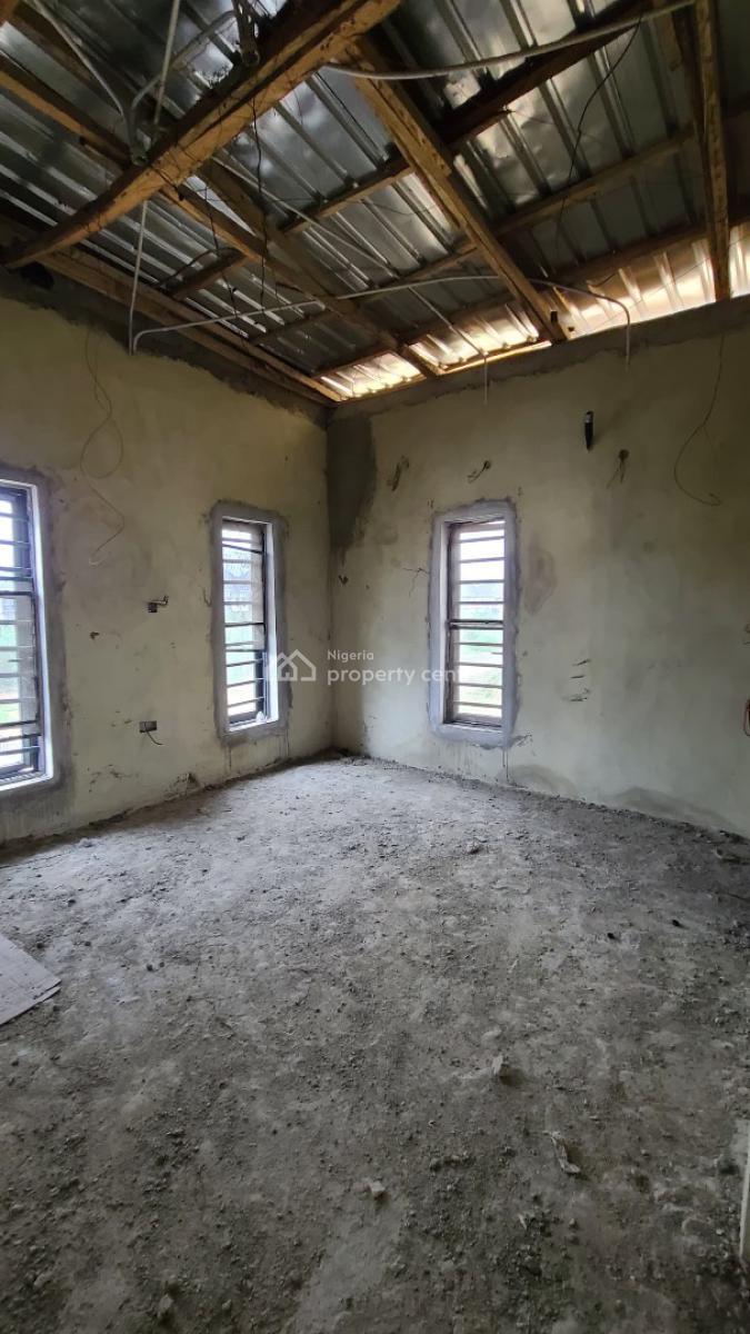 4-bedroom Carcass Fully Detached Duplex, Ikota, Lekki, Lagos, Detached Duplex for Sale
