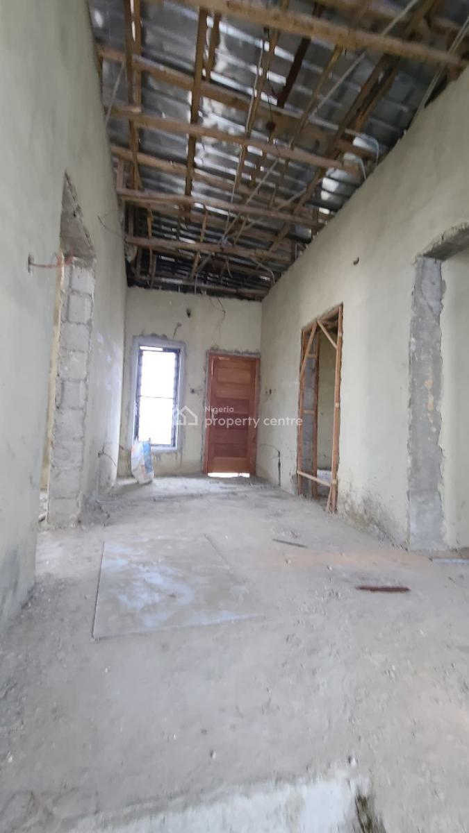 4-bedroom Carcass Fully Detached Duplex, Ikota, Lekki, Lagos, Detached Duplex for Sale