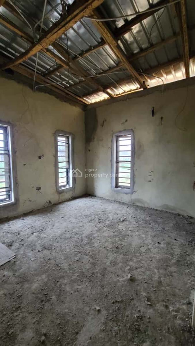 4-bedroom Carcass Fully Detached Duplex, Ikota, Lekki, Lagos, Detached Duplex for Sale