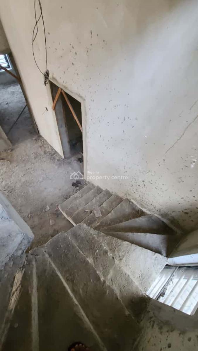 4-bedroom Carcass Fully Detached Duplex, Ikota, Lekki, Lagos, Detached Duplex for Sale