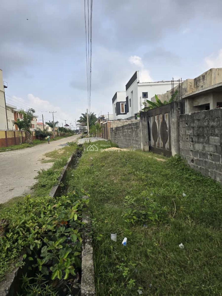 859sqm Dryland in a Built Up Neighbourhood, Abijo, Lekki, Lagos, Land for Sale