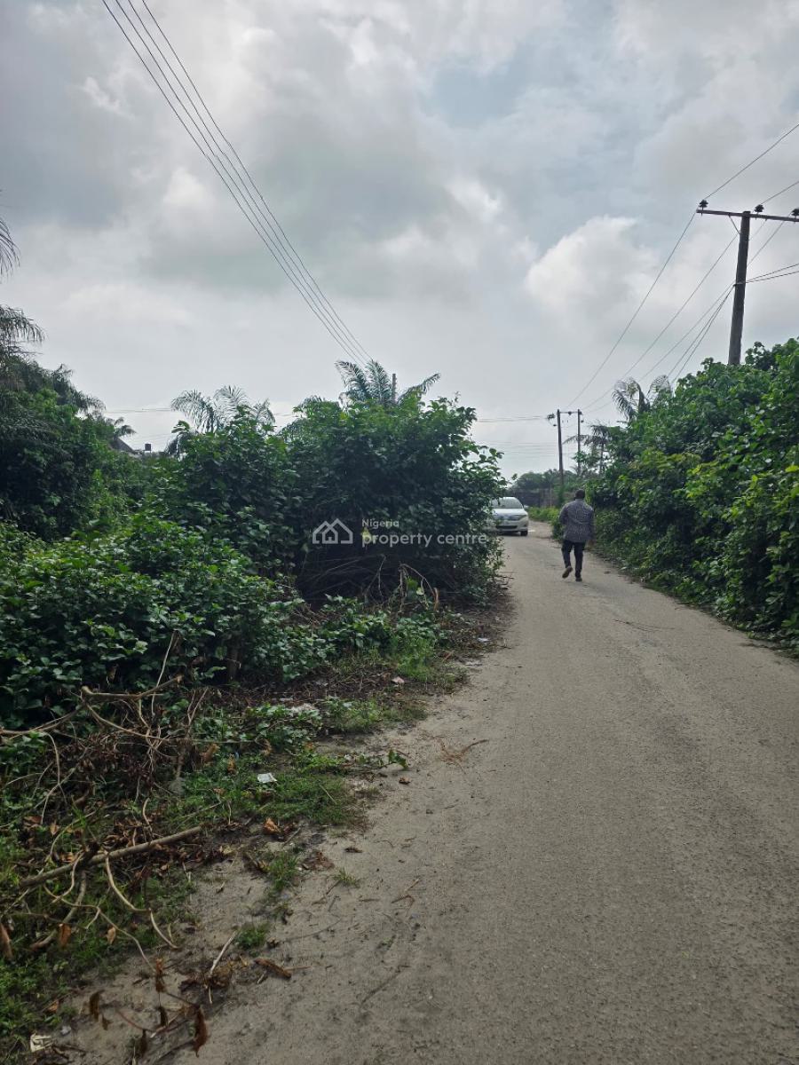 859sqm Dryland in a Built Up Neighbourhood, Abijo, Lekki, Lagos, Land for Sale
