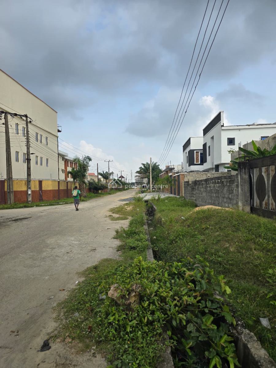 859sqm Dryland in a Built Up Neighbourhood, Abijo, Lekki, Lagos, Land for Sale