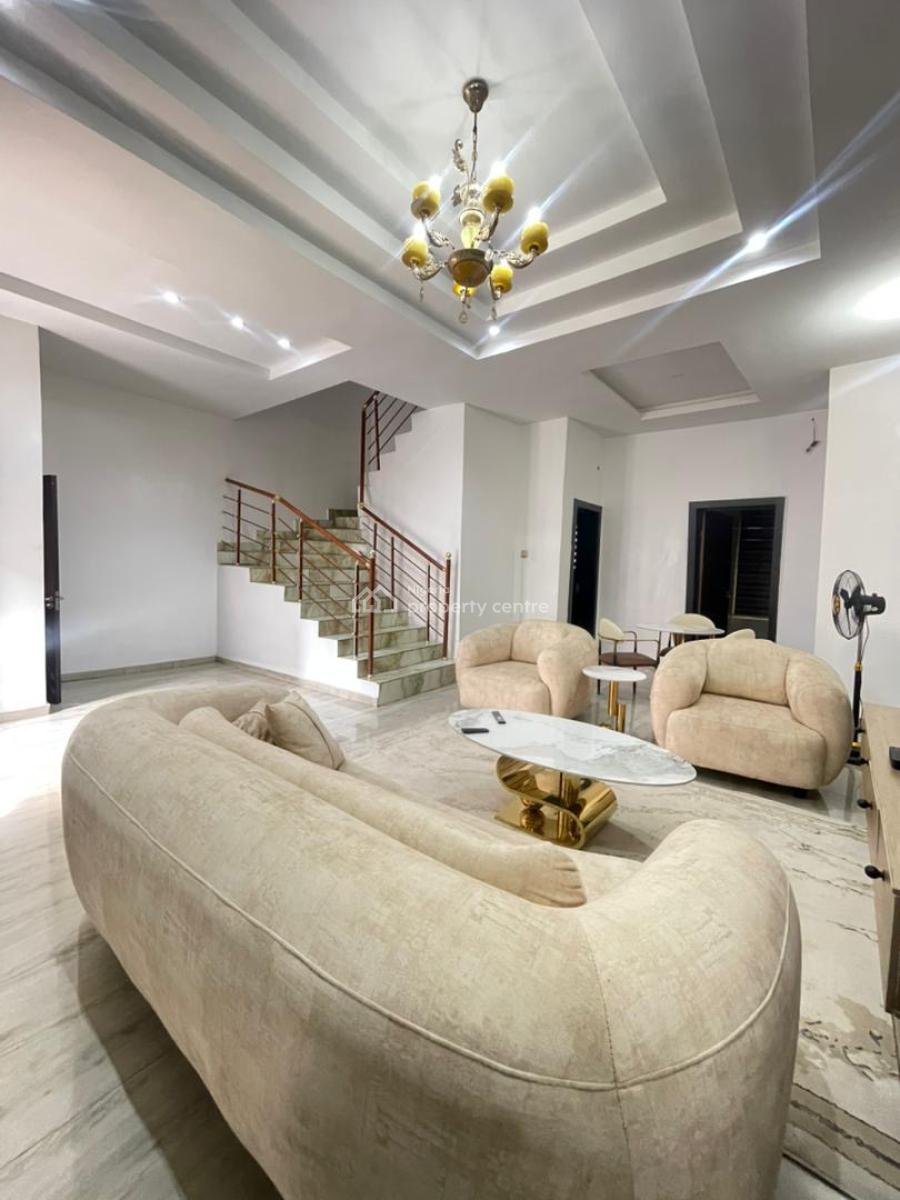 Luxury Furnished 4 Bedroom Terrace House, Orchid Road, Lekki, Lagos, Terraced Duplex for Rent